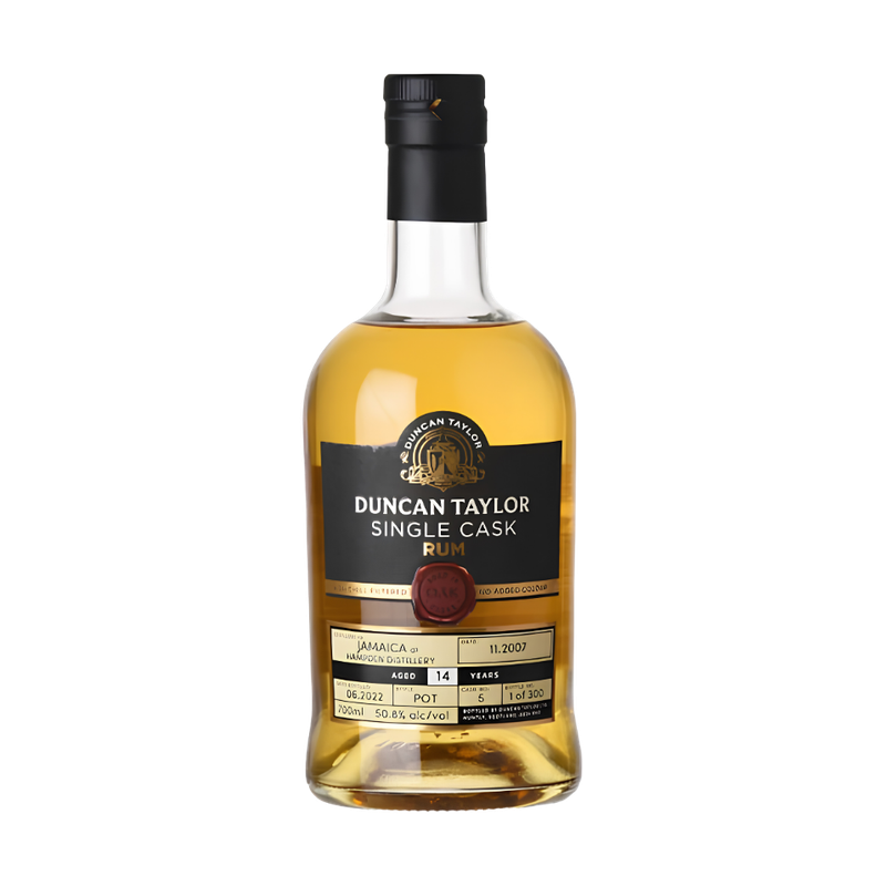 Duncan Taylor Hampden Jamaica 2007 14 Year Old Cask 5 Single Cask Rum - LoveScotch.com