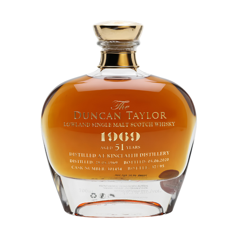 Duncan Taylor Kinclaith 1969 51 Year Old Cask 301454 Single Malt Scotch Whisky - LoveScotch.com
