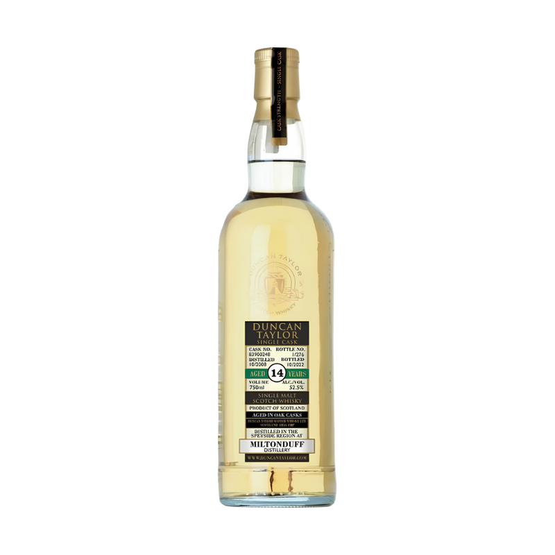 Duncan Taylor Miltonduff 2008 14 Year Old Cask 83900248 Speyside Single Malt Scotch Whisky - LoveScotch.com
