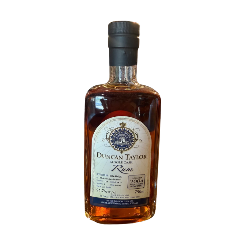 Duncan Taylor Nicaragua 2004 13 Year Old Cask 8 Single Cask Rum - LoveScotch.com