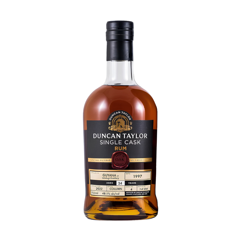 Duncan Taylor Uitvlugt 1997 24 Year Old Cask 4 Guyana Single Cask Rum - LoveScotch.com
