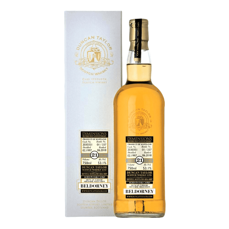 Duncan Taylor Dimensions Beldorney 21 Year Old 1997 Single Malt Scotch Whisky - LoveScotch.com