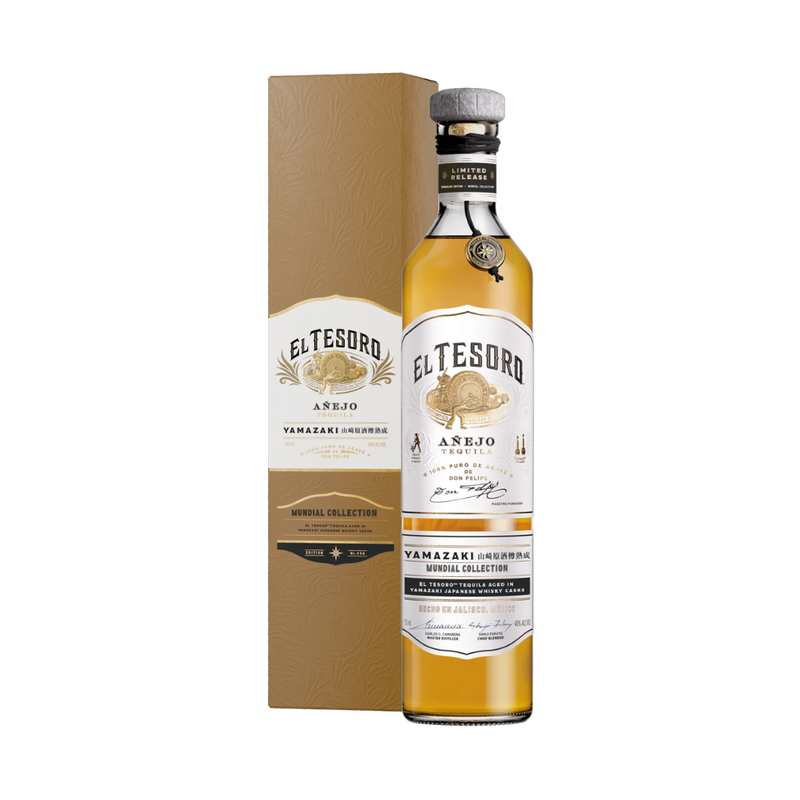 El Tesoro Mundial Collection Yamazaki Cask Añejo Tequila - LoveScotch.com