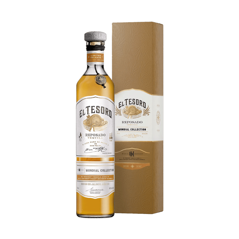 El Tesoro Reposado Mundial Collection Aged in Basil Hayden Toast Barrels - LoveScotch.com