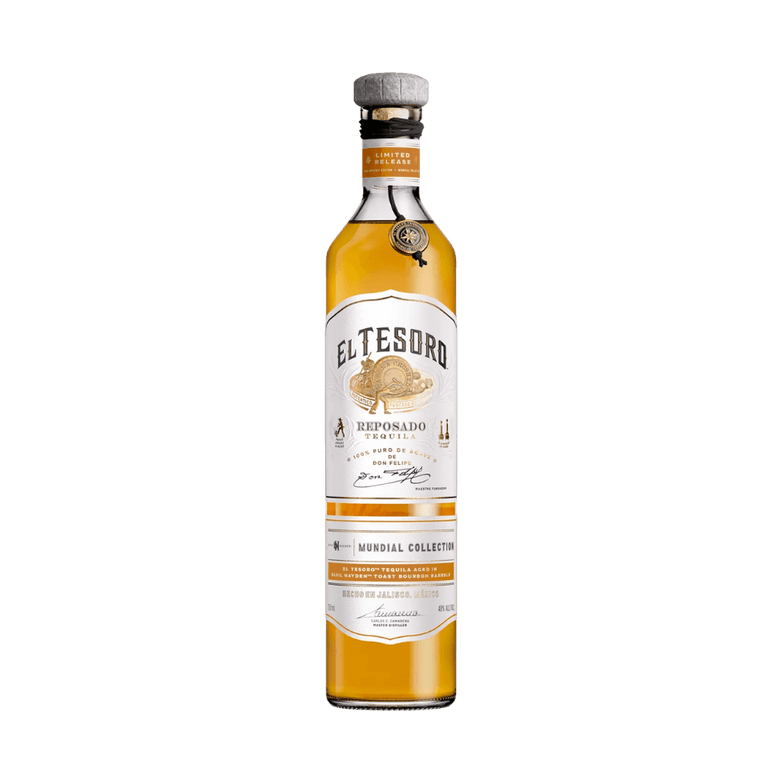 El Tesoro Reposado Mundial Collection Aged in Basil Hayden Toast Barrels - LoveScotch.com