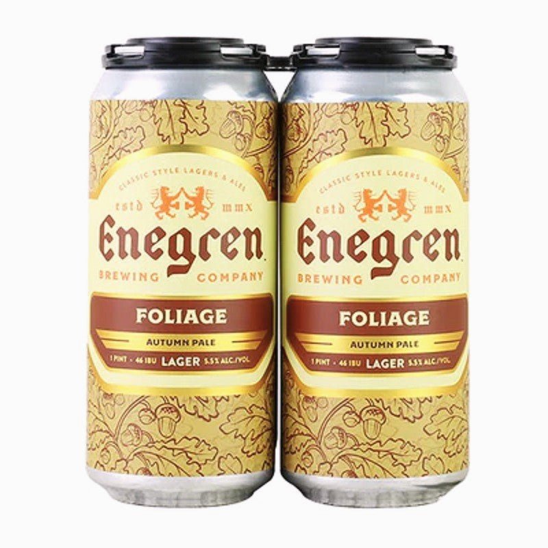 Enegren Brewing Co. Foliage Autumn Lager Beer 4-Pack - LoveScotch.com