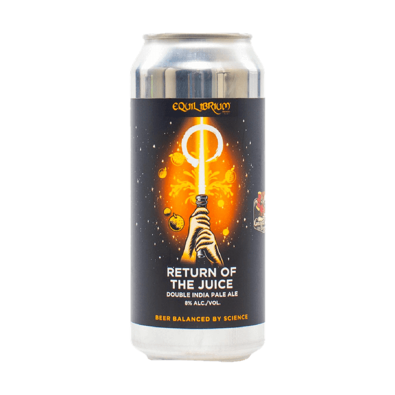 Equilibrium x Great Notion Brewing 'Return Of The Juice' Double IPA 4-Pack - LoveScotch.com 