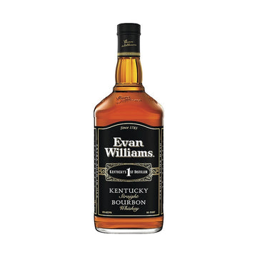 Evan Williams Black Label Kentucky Straight Bourbon 1.75L bottle