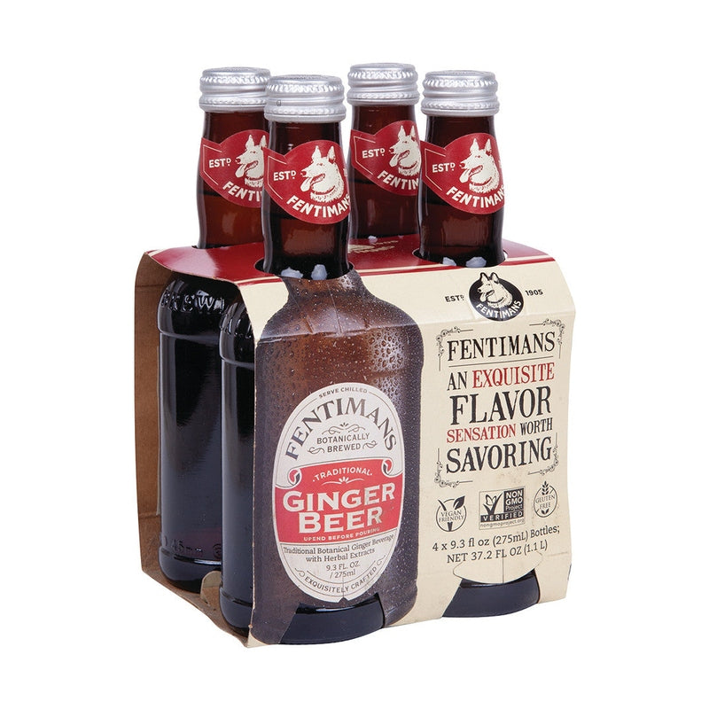 Fentimans Ginger Beer 4-Pack Real Botanical Brew - LoveScotch.com