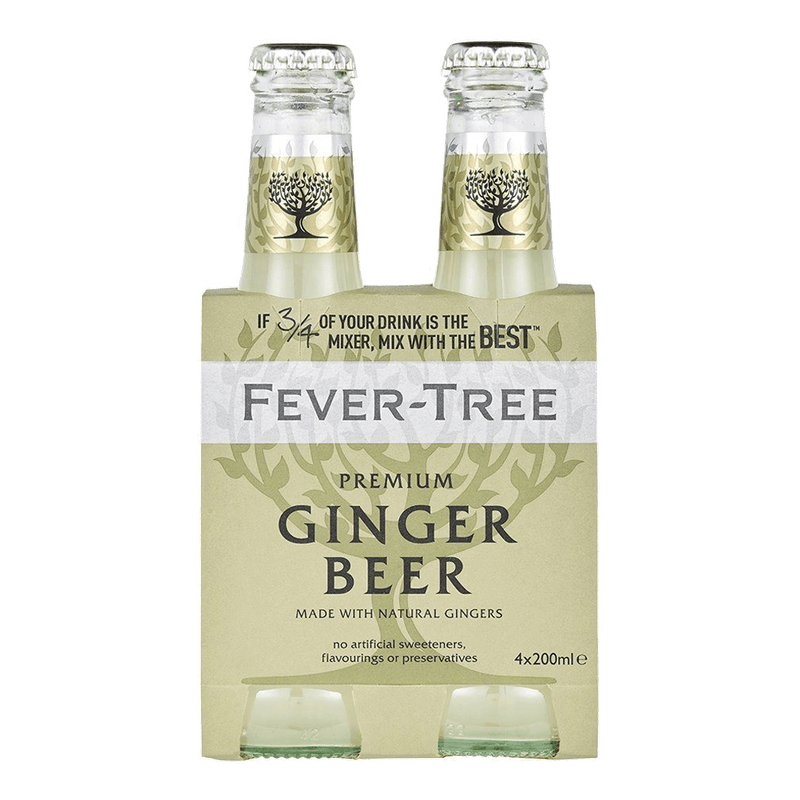 Fever Tree Ginger Beer 4-Pack - LoveScotch.com