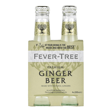 Fever Tree Ginger Beer 4-Pack - LoveScotch.com