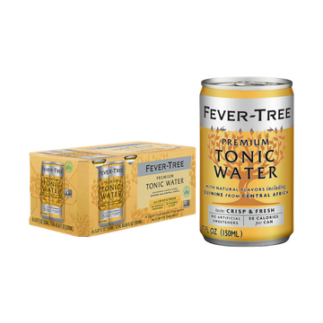 Fever Tree Premium Tonic Water 8-pack 5.07oz cans - LoveScotch.com