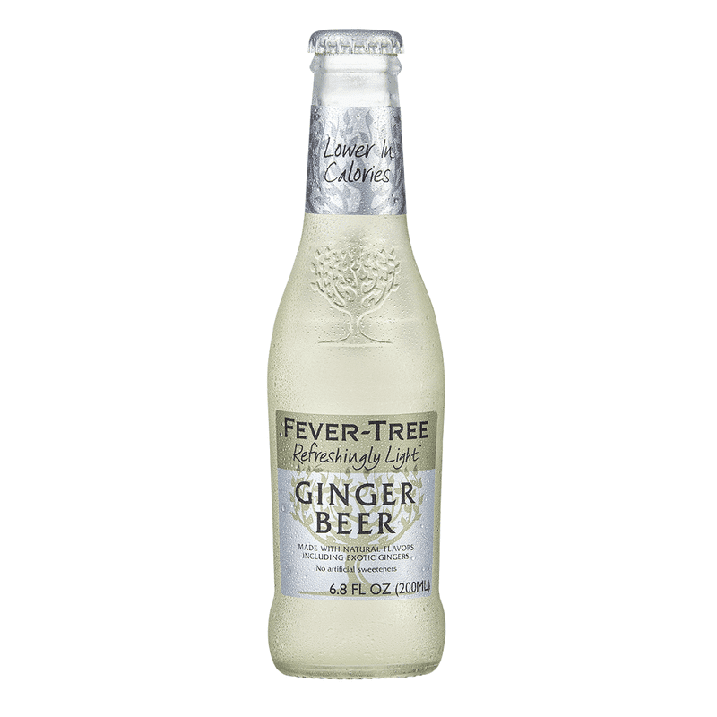 Fever-Tree Refreshingly Light Ginger Beer 4-Pack - ForWhiskeyLovers.com