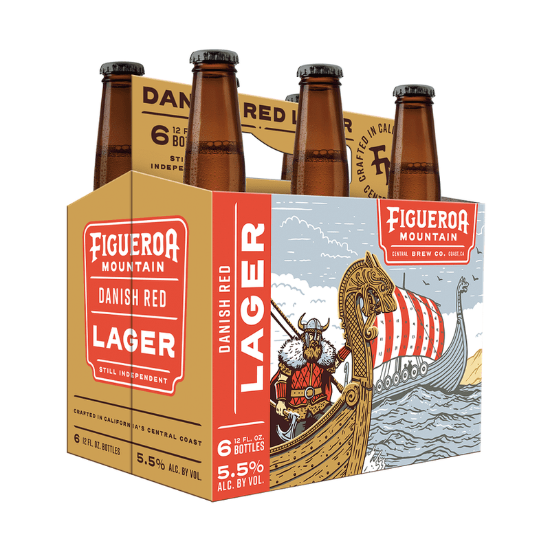 Ruby Lager Figueroa Mountain Brew Co. Danish Red Lager Beer 6-Pack – LoveScotch.com