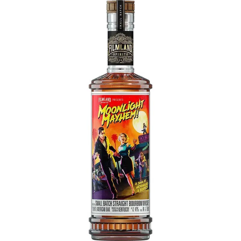 Filmland Spirits Moonlight Mayhem Straight Bourbon Whiskey - LoveScotch.com