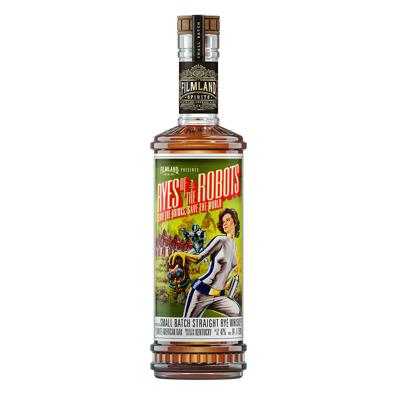Filmland Spirits 'Ryes Of The Robots' Straight Rye Whiskey - LoveScotch.com