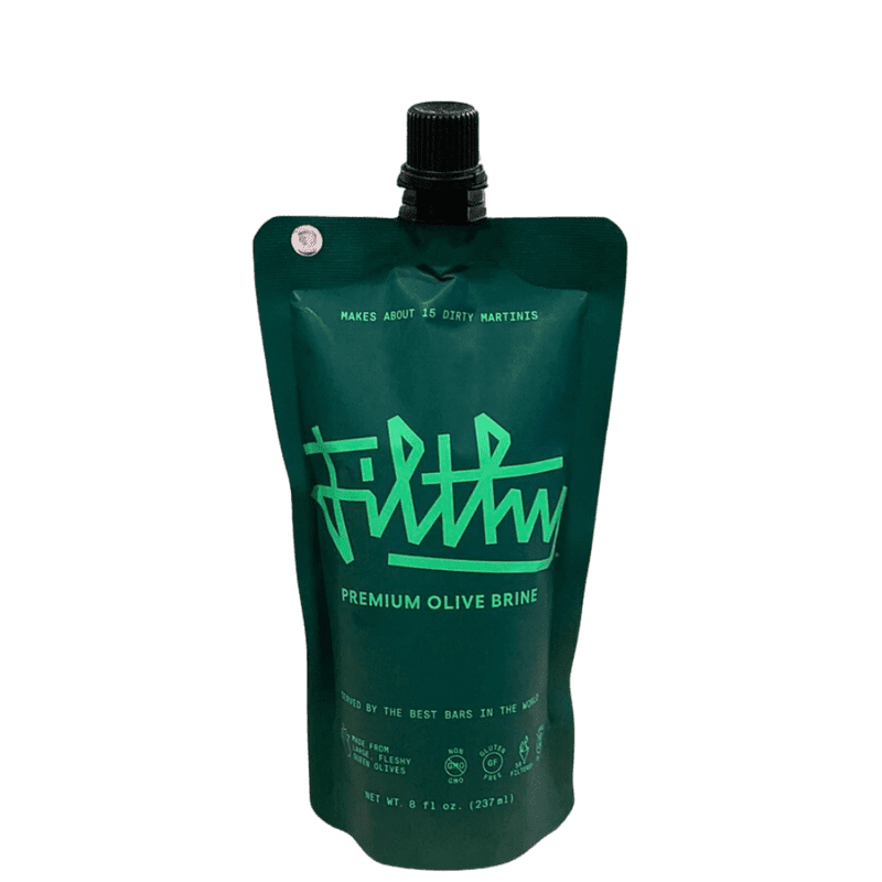 Filthy Premium Olive Brine 8 oz. - LoveScotch.com