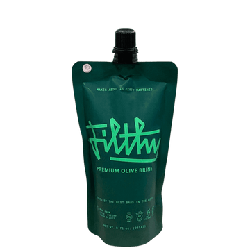 Filthy Premium Olive Brine 8 oz. - LoveScotch.com