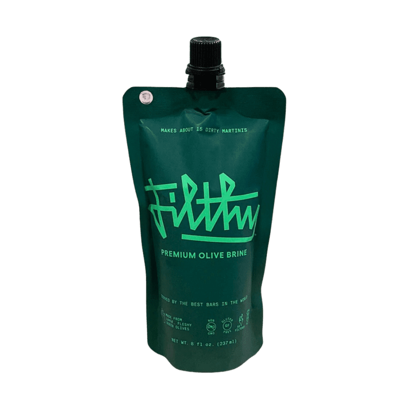 Filthy Premium Olive Brine 8 oz. - LoveScotch.com