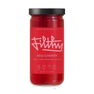 Filthy Food Red Cherry Cocktail Garnish 9oz - LoveScotch.com