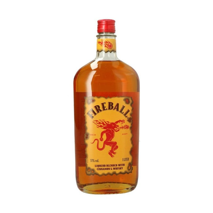 Fireball Cinnamon Whisky (Liter) – LoveScotch.com