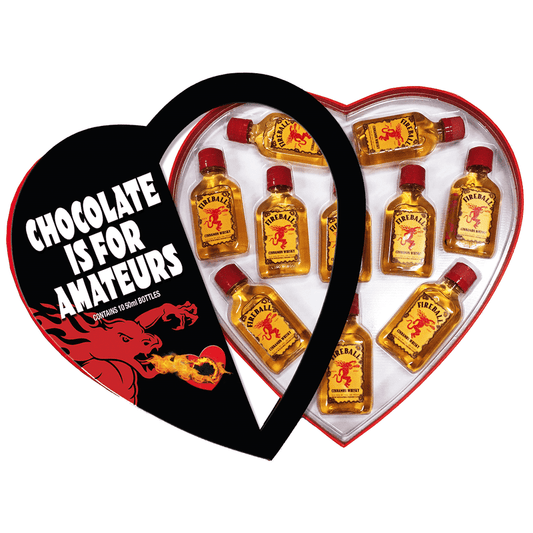 Fireball Cinnamon Whisky Anti-Valentine’s Day 10-Pack 50ml - LoveScotch.com