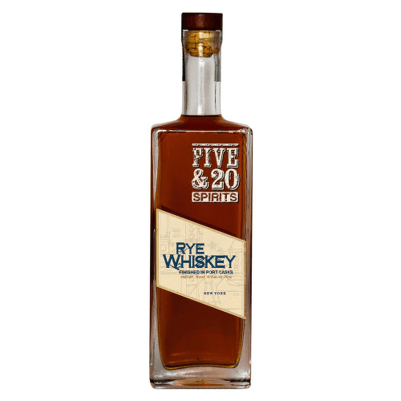 Five & 20 Rye Whiskey Finished in Port Casks - LoveScotch.com 