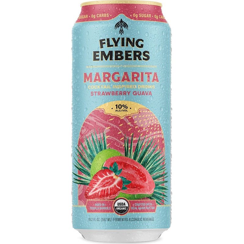 Flying Embers Margarita Strawberry Guava Cocktail 19.2oz - LoveScotch.com