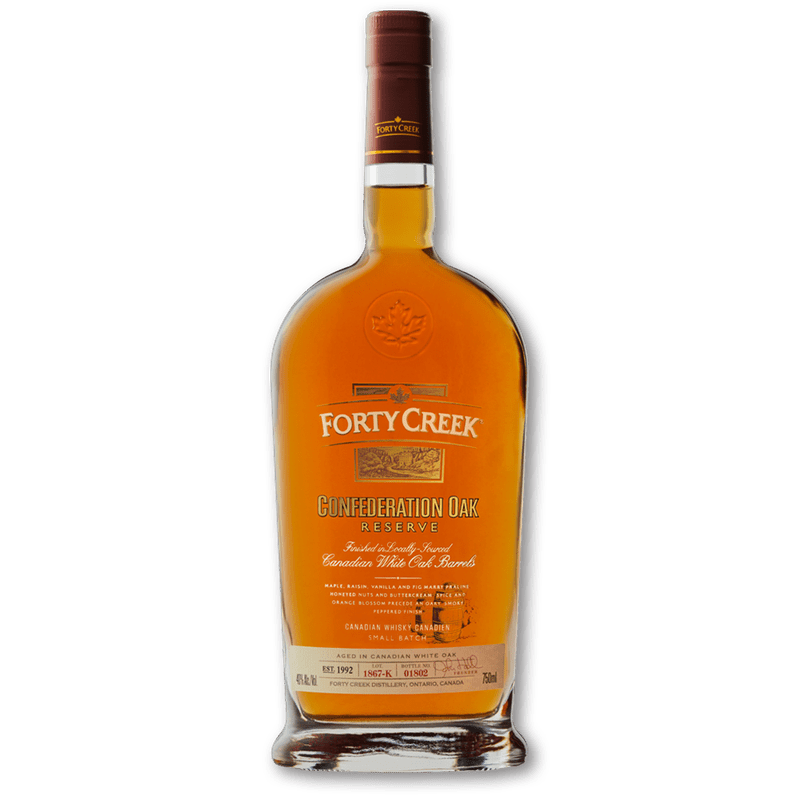 Forty Creek Confederation Oak Reserve Canadian Whisky - LoveScotch.com