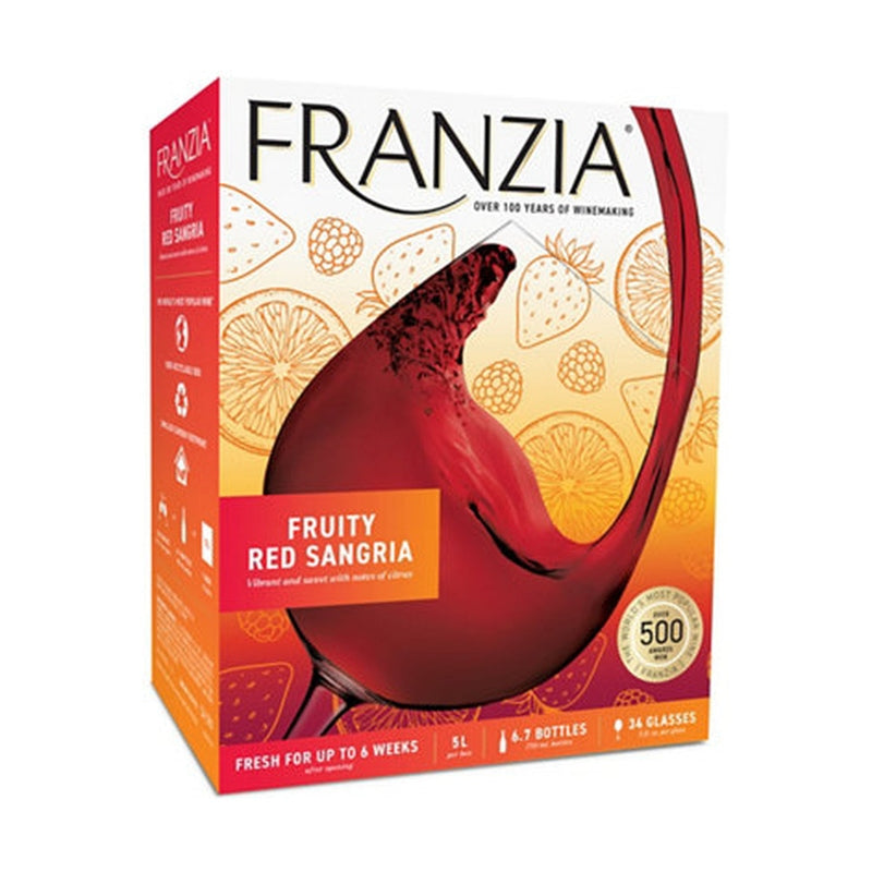 Franzia Fruity Red Sangria 5L boxed wine