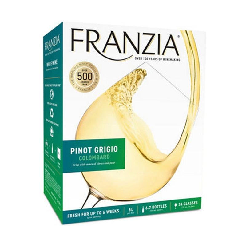 Franzia Pinot Grigio Colombard 5L boxed wine