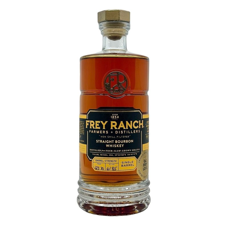 Frey Ranch Single Barrel 'Eat. Frey. Love' Straight Bourbon Whiskey - LoveScotch.com