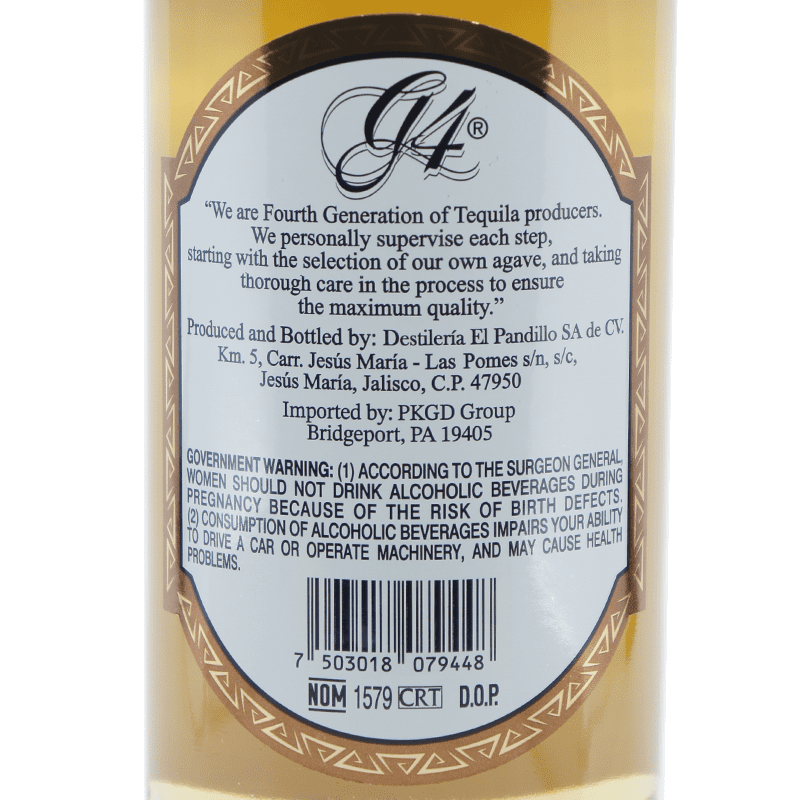 G4 Tequila Clasico Reposado - LoveScotch.com