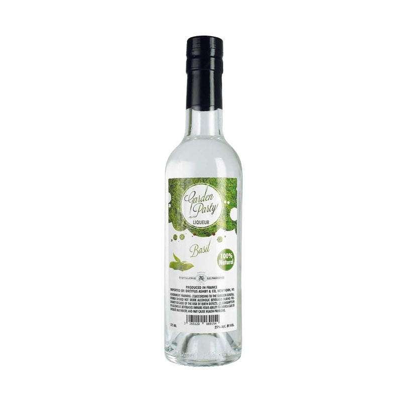 Garden Party Basil Liqueur (375mL) bottle
