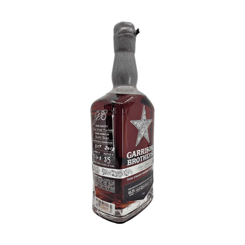 Garrison Brothers Single Barrel 'Shop Bourbon' Selection Barrel #13208 Texas Straight Bourbon Whiskey - LoveScotch.com