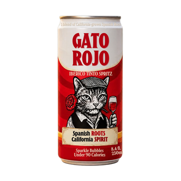 Gato Rojo Iberico Tinto Spritz Single Can - LoveScotch.com