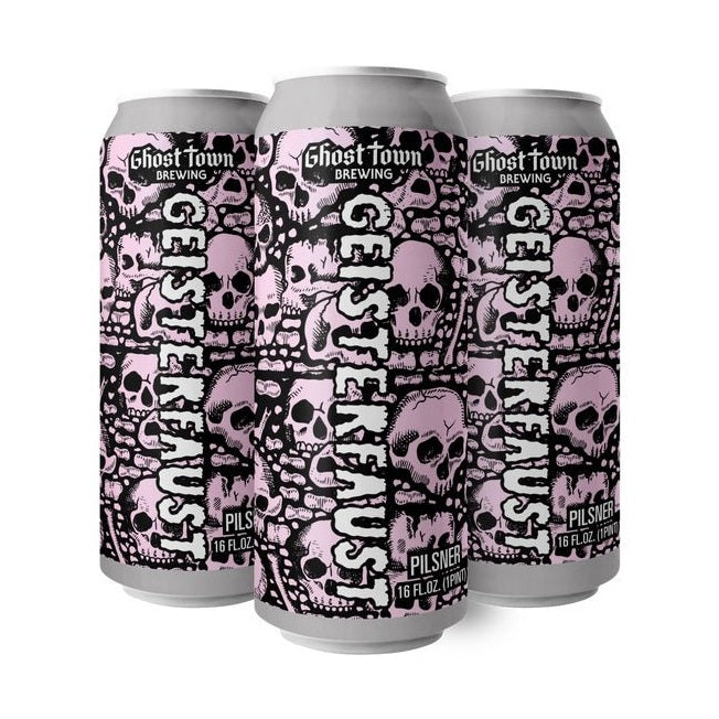Ghost Town Brewing 'Geisterfaust' Pilsner Beer 4-Pack - LoveScotch.com