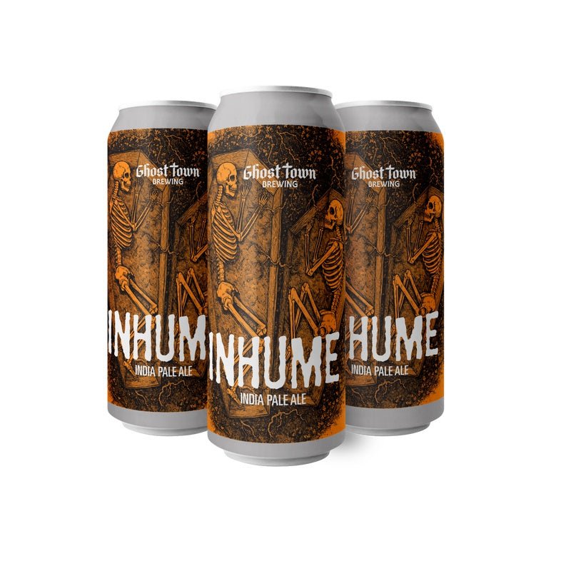 Ghost Town Brewing 'Inhume' IPA Beer 4-Pack - LoveScotch.com