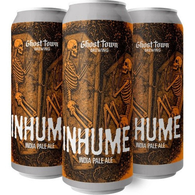 Ghost Town Brewing 'Inhume' IPA Beer 4-Pack - LoveScotch.com