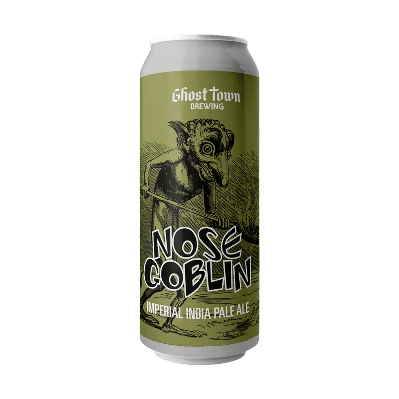 Ghost Town Brewing 'Nose Goblin' Imperial IPA Beer 4-Pack - LoveScotch.com