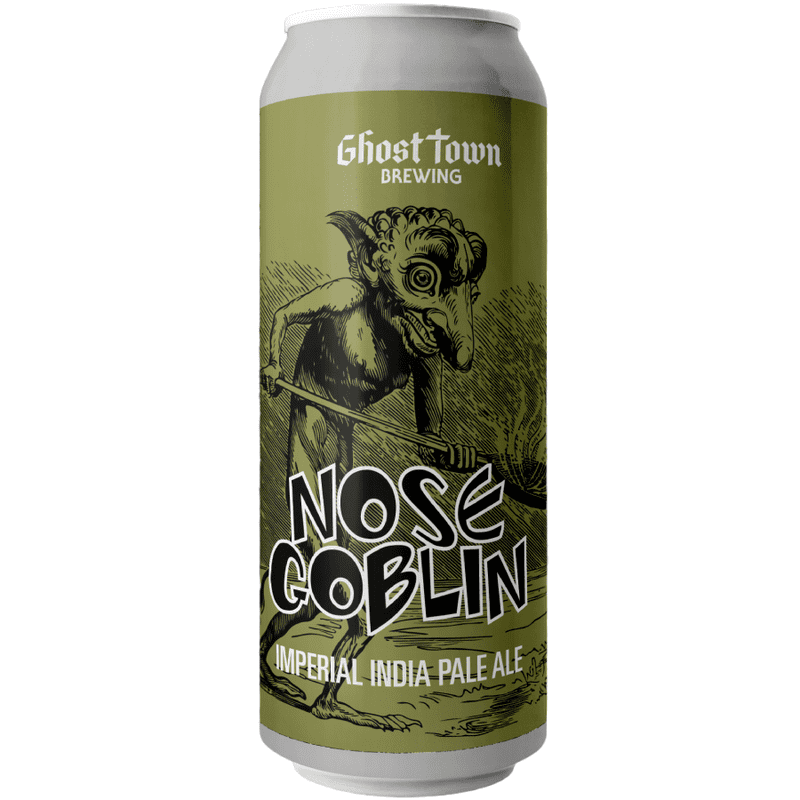 Ghost Town Brewing 'Nose Goblin' Imperial IPA Beer 4-Pack - LoveScotch.com