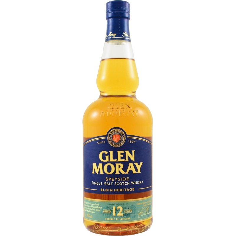 Glen Moray 12 Year Old Heritage Speyside Single Malt Scotch Whisky - LoveScotch.com
