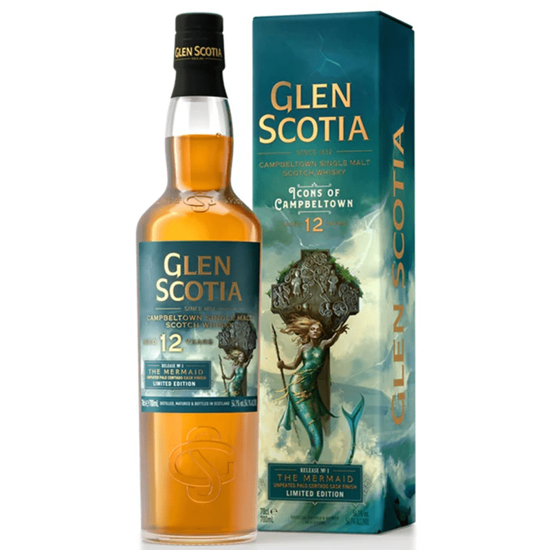 Glen Scotia 'The Mermaid' 12 Year Old Single Malt Scotch Whisky - LoveScotch.com 