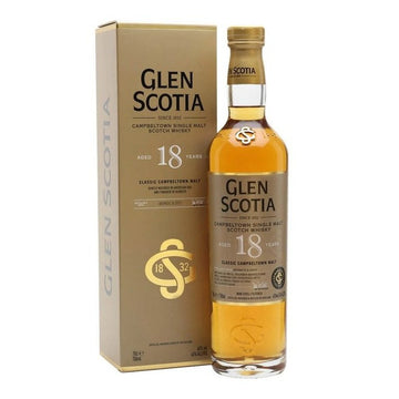 Glen Scotia 18 Year Old Single Malt Scotch Whisky 700ml - LoveScotch.com