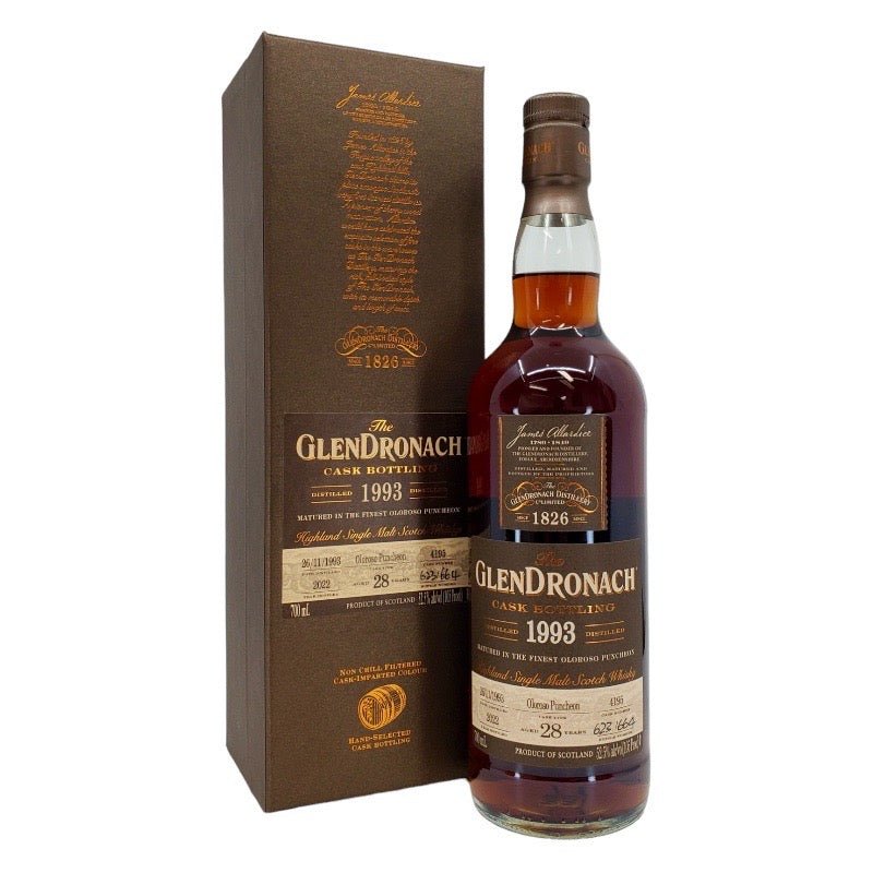 Glendronach "Sherry Baby" 1993 Single Cask Highland Single Malt Scotch Whisky - LoveScotch.com 