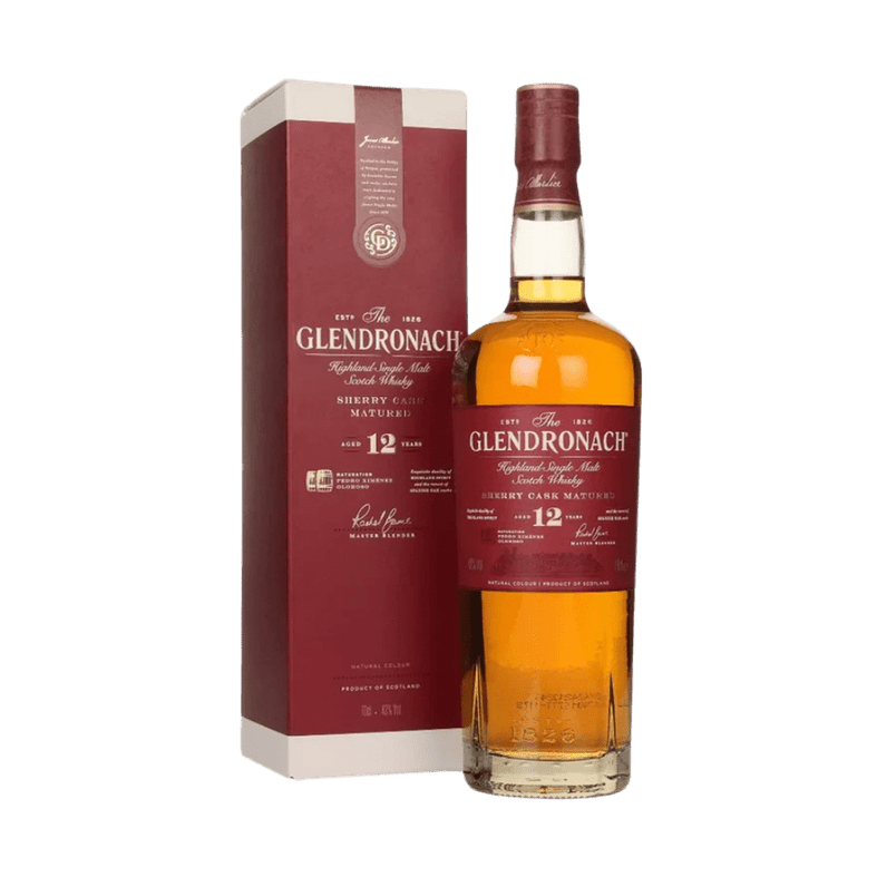Glendronach 12 Year Old Original Highland Single Malt Scotch Whisky - LoveScotch.com