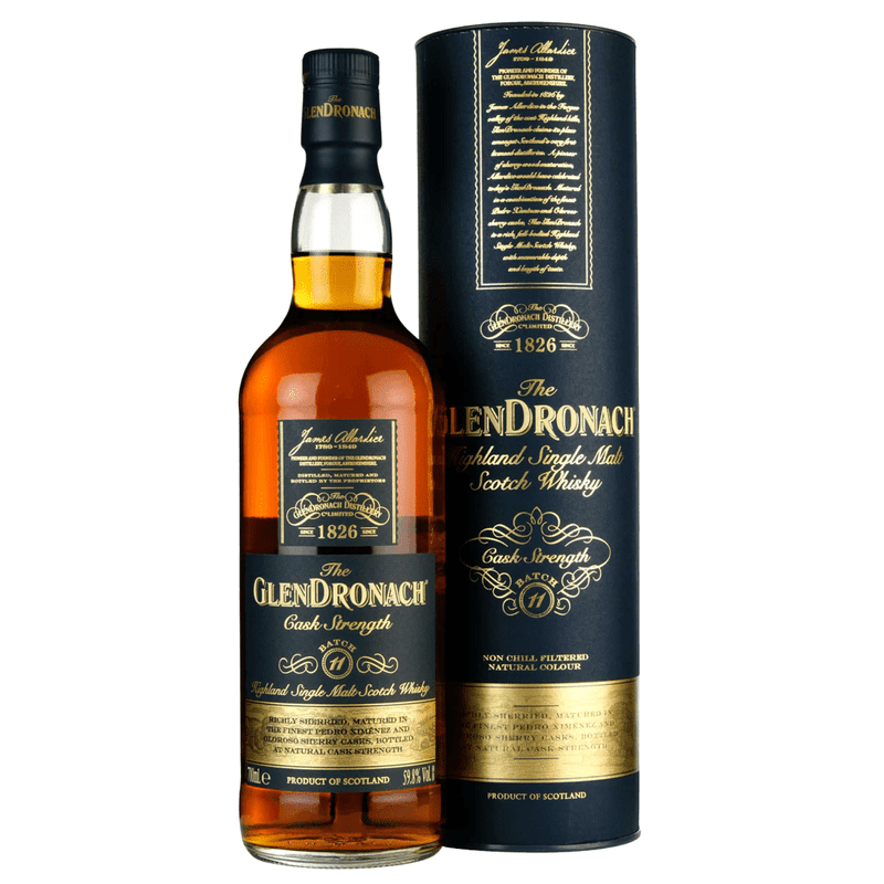 Glendronach Cask Strength Batch #11 Highland Single Malt Scotch Whisky - LoveScotch.com
