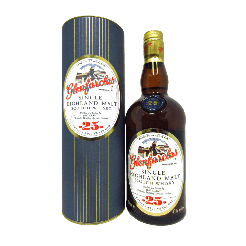 Glenfarclas 25 Year Old Rare Old Label - LoveScotch.com
