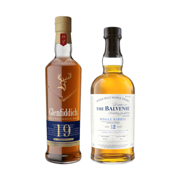 Glenfiddich 19 & Balvenie 12 Single Barrel Combo – LoveScotch.com
