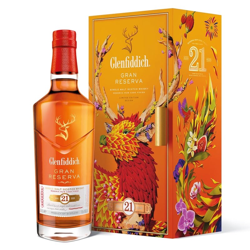 Glenfiddich 21 Year Old Lunar New Year 2024 Limited Edition Single Malt Scotch - LoveScotch.com